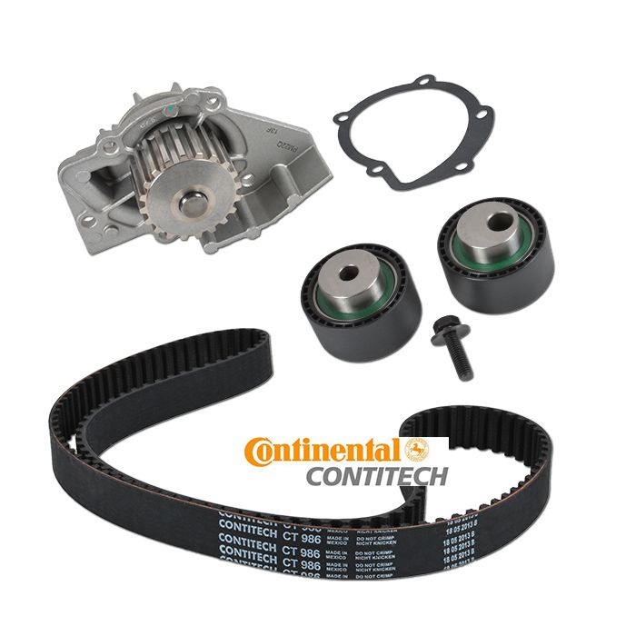 Kit distribution Contitech 1.9 L D 69-70 CV REF ct986 avec pompe