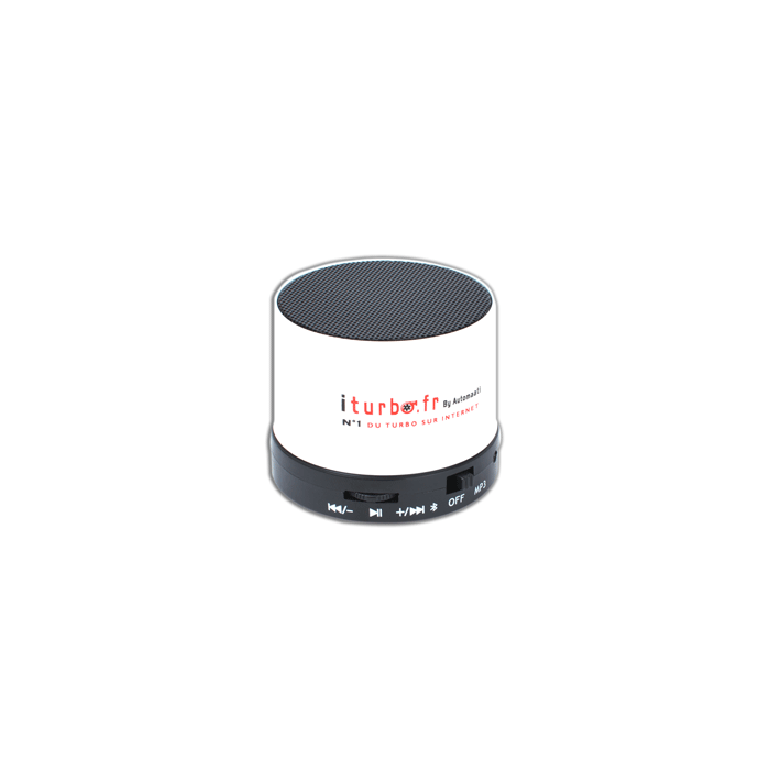Enceinte Bluetooth iTurbo.fr offerte à partir de 450€ de commande