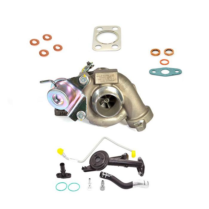 Kit Turbo 307 207 206 C3 C4 C5 Berlingo Fiesta Cmax Focus 1.6 Hdi 90-92 cv pack-49173-07 neuf Pack Complet