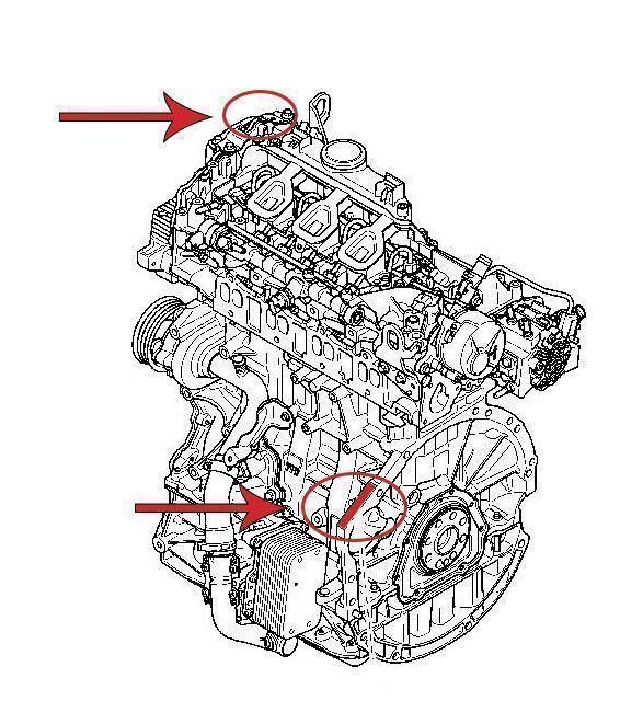 Moteur Renault M9T M9R - Trouver la référence ou code moteur